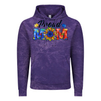 Cloud Purple proud mom autism Vintage Hoodie - BarkalooDesign
