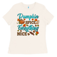 Bone pumpkin spice everything nice Ladies Tee - HRA Design Shop