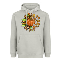 Moon Dust Fall Sunflower with Pumpkin Heavyweight Hoodie - texasbilliewilder