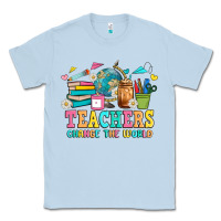 Dusty Blue custom teacher Classic Tee - JahusDesignShop