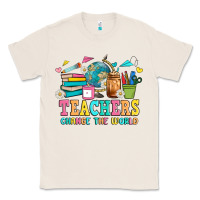 Natural custom teacher Classic Tee - JahusDesignShop