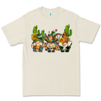 Bone western gnomes with cactus Premium Tee - AdoDesignShop