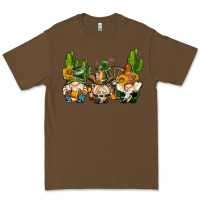 Cacao western gnomes with cactus Premium Tee - AdoDesignShop