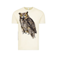 Vintage Arctic Great Horned Owl Vintage Tee - LillyAllenDesigns