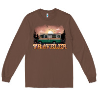 Chestnut traveler Long Sleeve Tee - NancyCooperArtShop