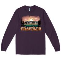 Plum traveler Long Sleeve Tee - NancyCooperArtShop