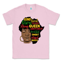 Bubblegum Pink black woman africa silhouette Classic Tee - MaliasSmallBusiness