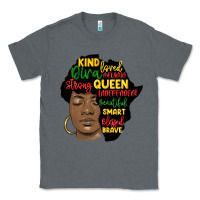 Charcoal Heather black woman africa silhouette Classic Tee - MaliasSmallBusiness