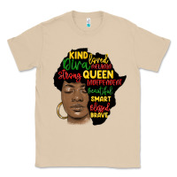 Black Woman Africa Silhouette Classic Tee | Teevron