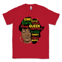 Red black woman africa silhouette Classic Tee - MaliasSmallBusiness