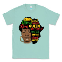 Seafoam black woman africa silhouette Classic Tee - MaliasSmallBusiness