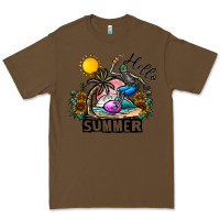 Cacao hello summer Premium Tee - CowhideDigitalArt