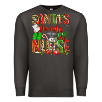 Smoke santa's favorite nurse Premium Sweatshirt - texasbilliewilder