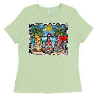 Matcha summer gnome mousepad Ladies Tee - SublimationCraftShop