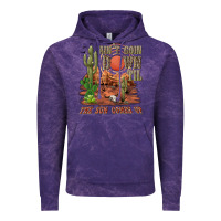 Cloud Purple aintgoin down til the sun comes up desert Vintage Hoodie - NancyCooperArtShop