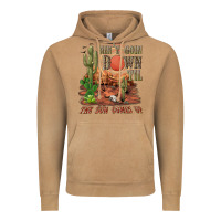 Vintage Camel aintgoin down til the sun comes up desert Vintage Hoodie - NancyCooperArtShop