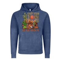 Vintage Denim aintgoin down til the sun comes up desert Vintage Hoodie - NancyCooperArtShop