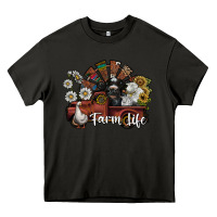 Asphalt farm life Heavy Core Tee - SublimationCraftShop