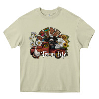 Mossy farm life Heavy Core Tee - SublimationCraftShop