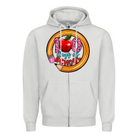 Dove Grey 100 days of school Zipper Hoodie - Artiststas
