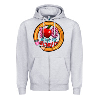 Heather Grey 100 days of school Zipper Hoodie - Artiststas