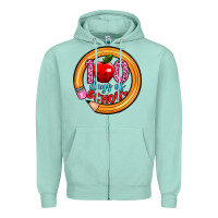 Seafoam 100 days of school Zipper Hoodie - Artiststas