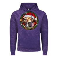 Cloud Purple Hereford Cow Christmas Vintage Hoodie - RanaPortraitStore