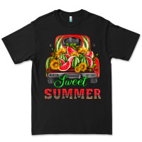 Black sweet summer watermelon and truck Premium Tee - HRA Design Shop