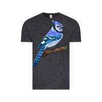 Blue Jay Bird Vintage Tee | Teevron