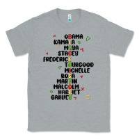 Heather Grey black history Classic Tee - MaliasSmallBusiness