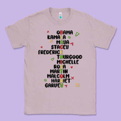 Black History Classic Tee Designed By Maliassmallbusiness