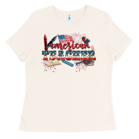 American Teacher 4th Of July Ladies Tee | Teevron