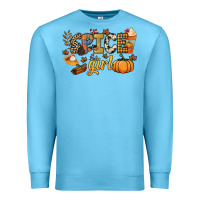 Ocean Blue Spice girl Premium Sweatshirt - NancyCooperArtShop