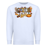 White Spice girl Premium Sweatshirt - NancyCooperArtShop