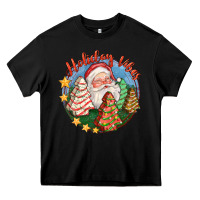 Black holiday vibes Heavy Core Tee - FaDigitalArtStudio