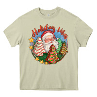 Mossy holiday vibes Heavy Core Tee - FaDigitalArtStudio