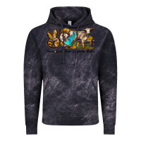 Cloud Black peace love longhorn heifer Vintage Hoodie - LillyAllenDesigns