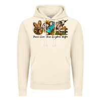 Vintage Artic peace love longhorn heifer Vintage Hoodie - LillyAllenDesigns
