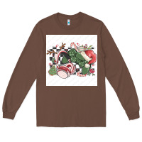 Chestnut small business filigran kopya Long Sleeve Tee - MaliasSmallBusiness