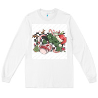 White small business filigran kopya Long Sleeve Tee - MaliasSmallBusiness