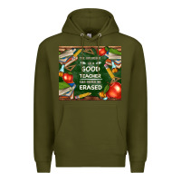 Army Green good teacher Premium Hoodie - TumblerDesignByShophia