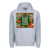 Heather Grey good teacher Premium Hoodie - TumblerDesignByShophia