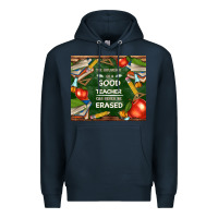 Navy good teacher Premium Hoodie - TumblerDesignByShophia