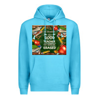 Ocean Blue good teacher Premium Hoodie - TumblerDesignByShophia