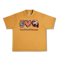 Peanut Butter Peace Love Dalmatians Urban Heavy Tee - Jasminsmagicworld