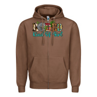 Chestnut rodeo kind of girl Zipper Hoodie - Artiststas
