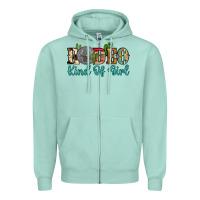 Seafoam rodeo kind of girl Zipper Hoodie - Artiststas