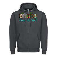 Smoke rodeo kind of girl Zipper Hoodie - Artiststas