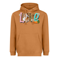 Meerkat Love Easter Rabbit Heavyweight Hoodie - NancyCooperArtShop