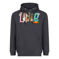 Smoke Love Easter Rabbit Heavyweight Hoodie - NancyCooperArtShop